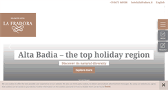 Desktop Screenshot of lafradora.it